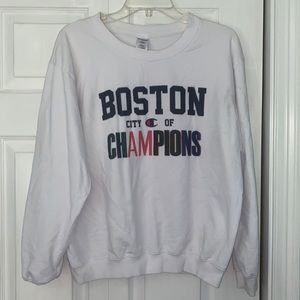 boston city of champions crewneck